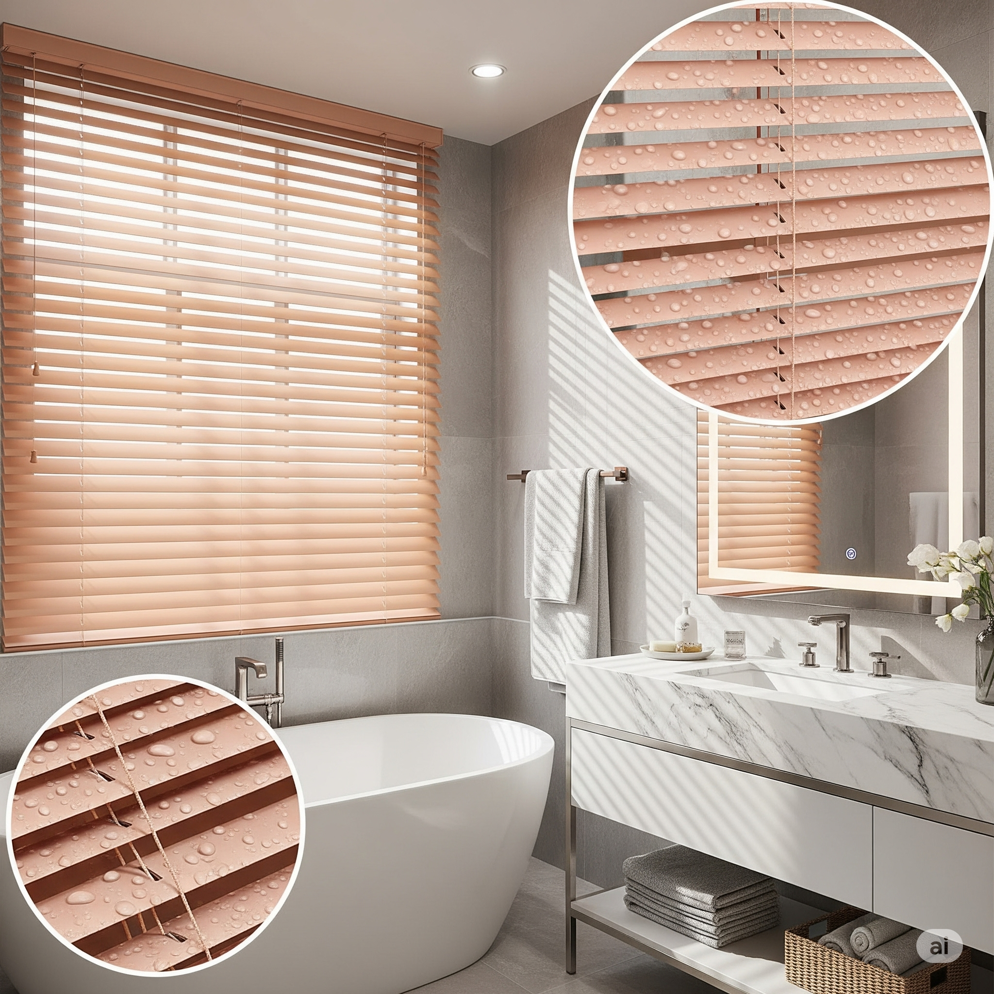 Multi Coloured Aluminium Venetian Blinds